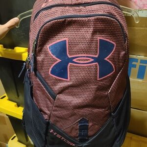 Under Armour Big Logo Red and Blue Men's Backpack